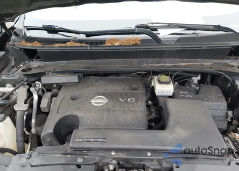 2013 Nissan Pathfinder Platinum из США, поврежденный, VIN 5N1AR2MM2DC633232